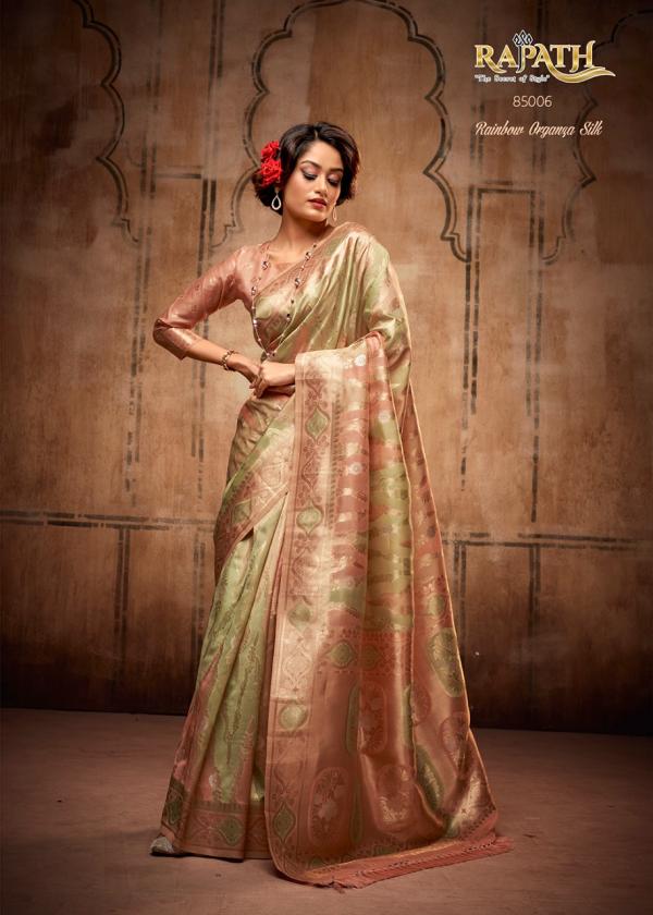 Rajpath Attari Organza Ocassion Wear Saree Collection